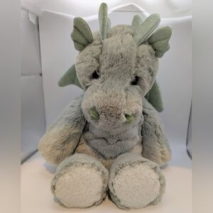 Marshmallow The Dragon - Sage Green 13"